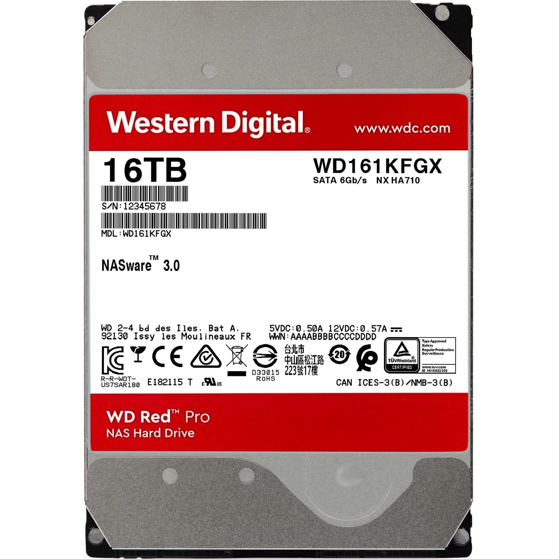 WD Red® Pro NAS Festplatte -