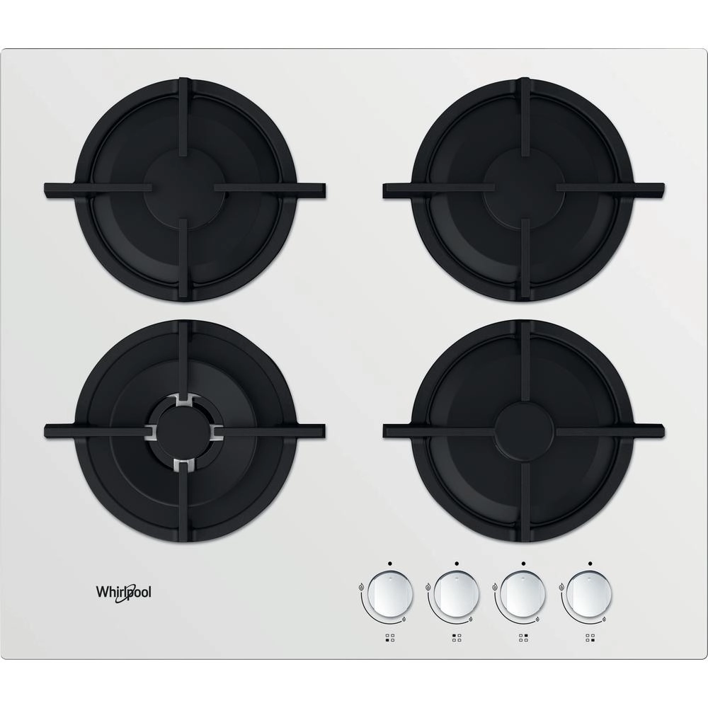 Whirlpool AKT 625/WH Black  White Built-in