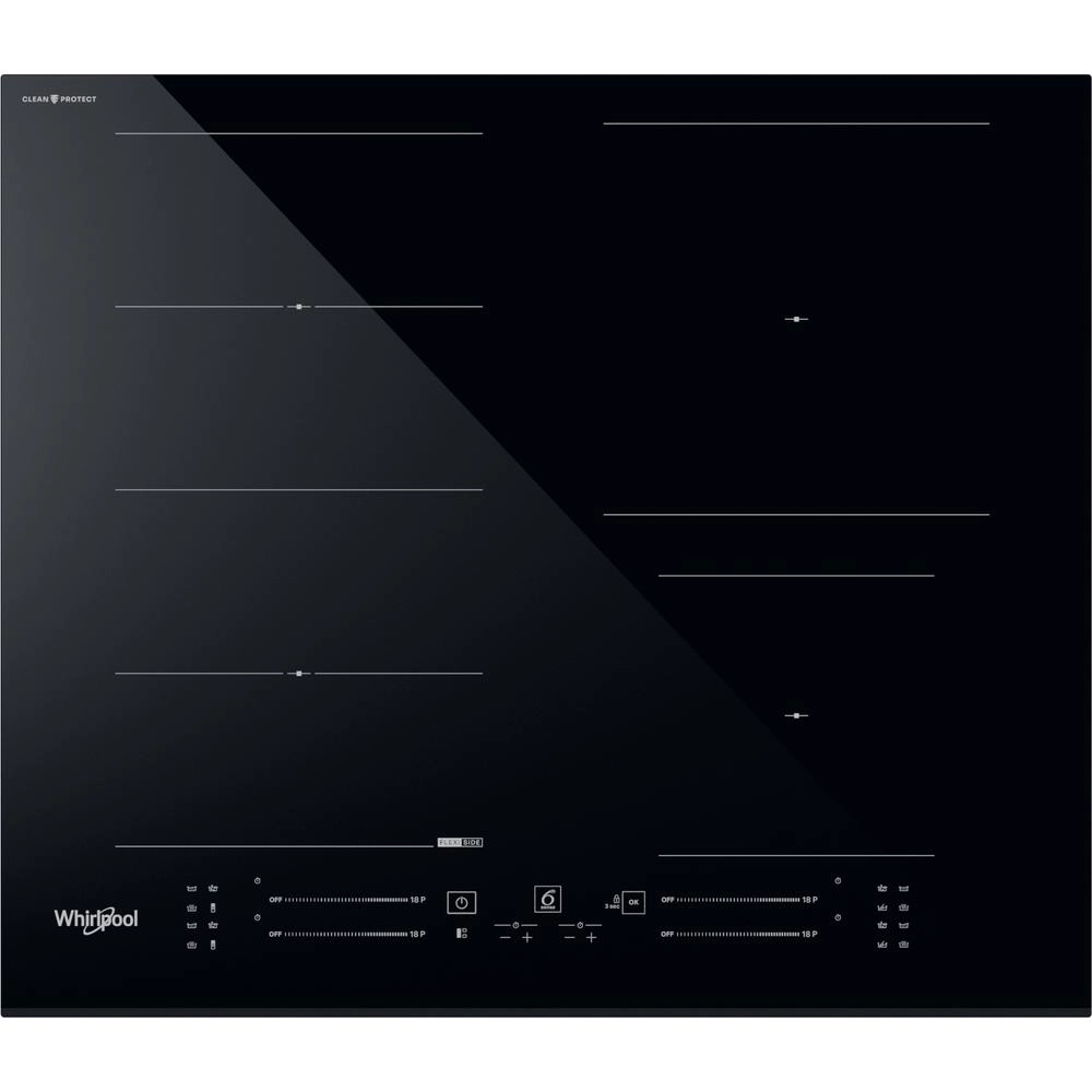 Whirlpool WF S5060 CPBF Black Built-in