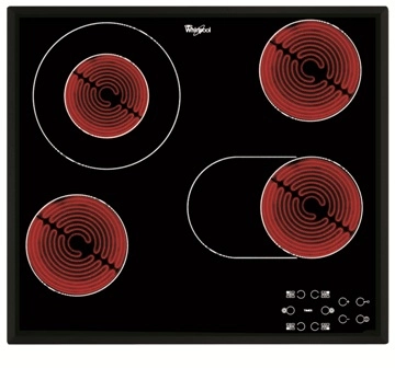 Whirlpool AKT 8190/BA hob Black Built-in