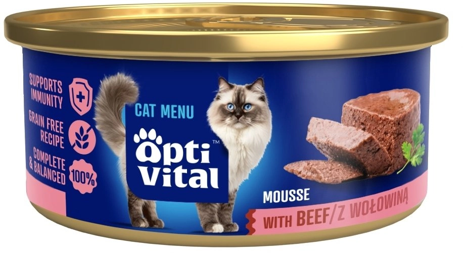 Whiskas OptiVital mini can - Mousse