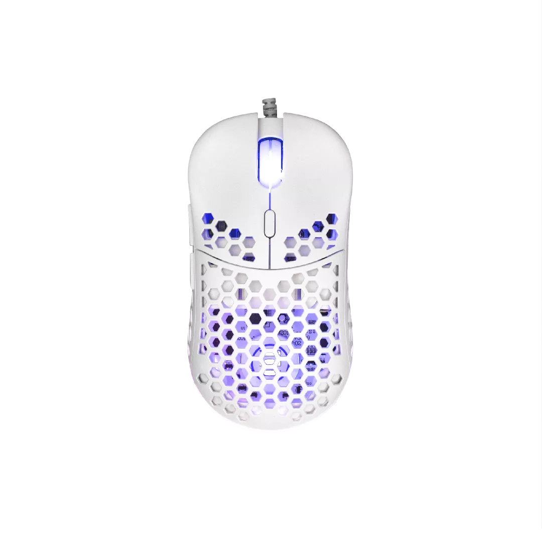 White Shark ΞSHARK Naginata White mouse