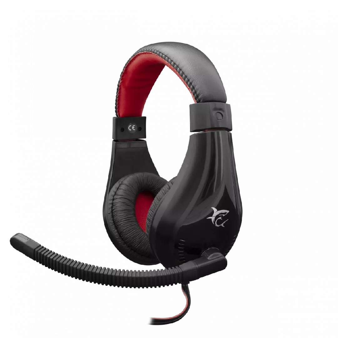 White Shark Serval Headset Wired Head-band