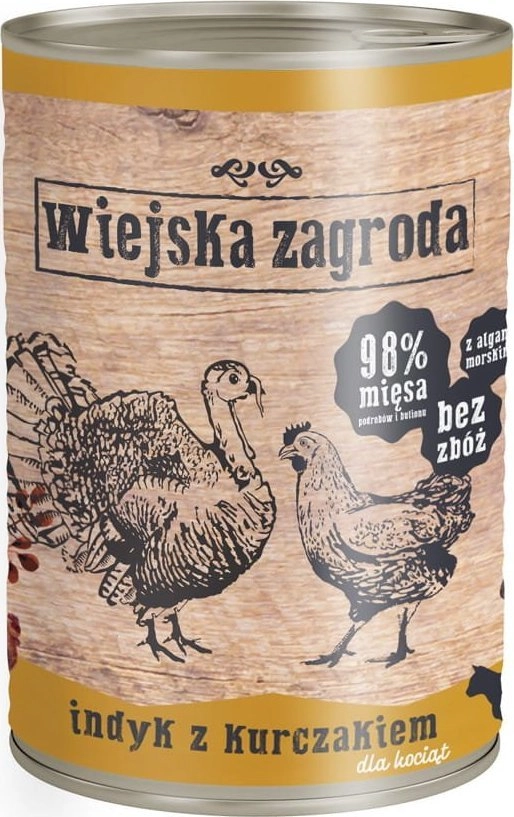 WIEJSKA ZAGRODA Kittens Turkey with chicken