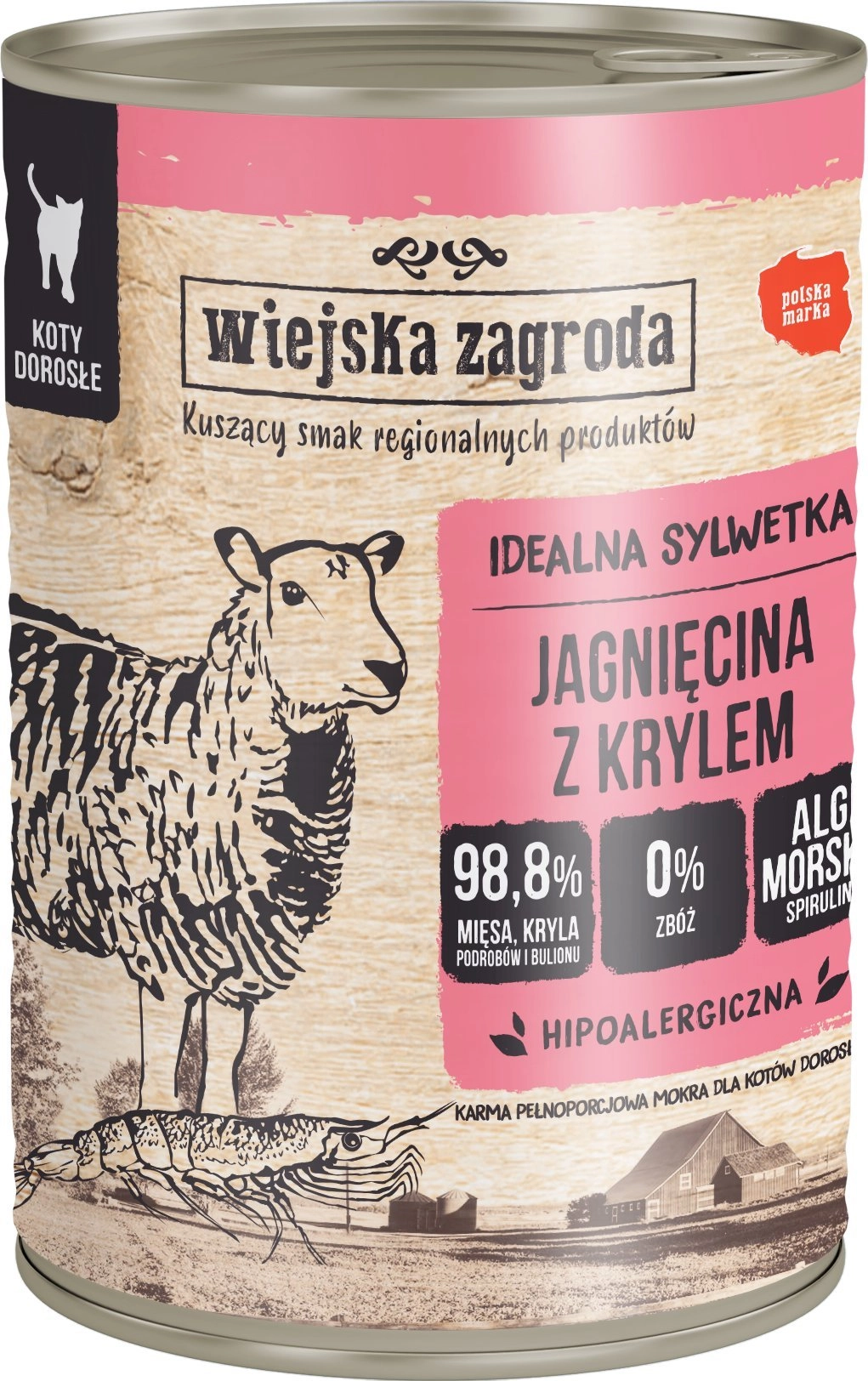 COUNTRY FARM Lamb with krill -