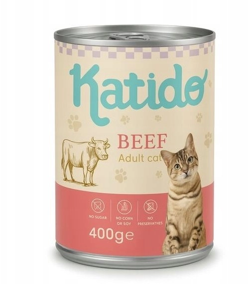KATIDO Beef - wet cat food