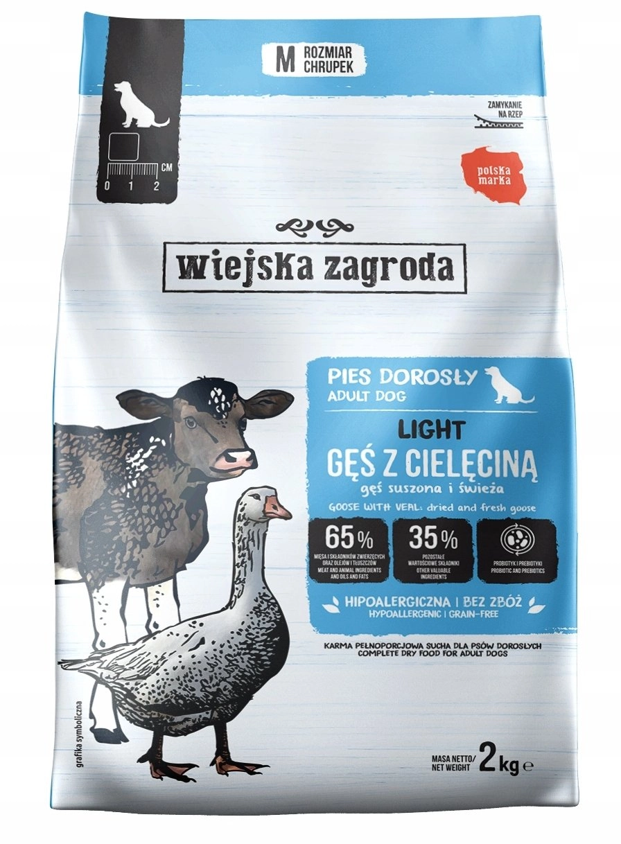 Wiejska Zagroda Dry dog ​​food Light