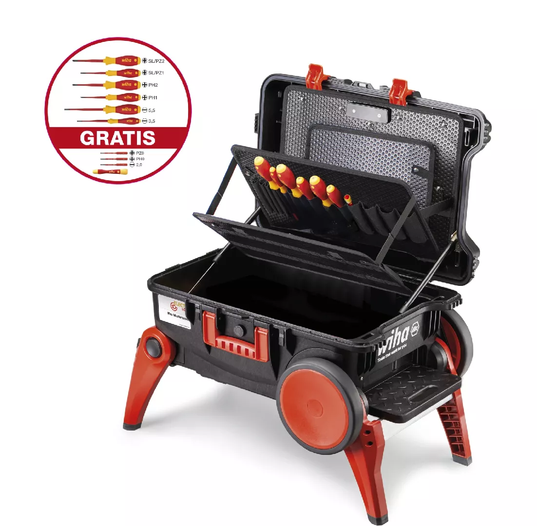 Wiha 44129 tool storage case Red