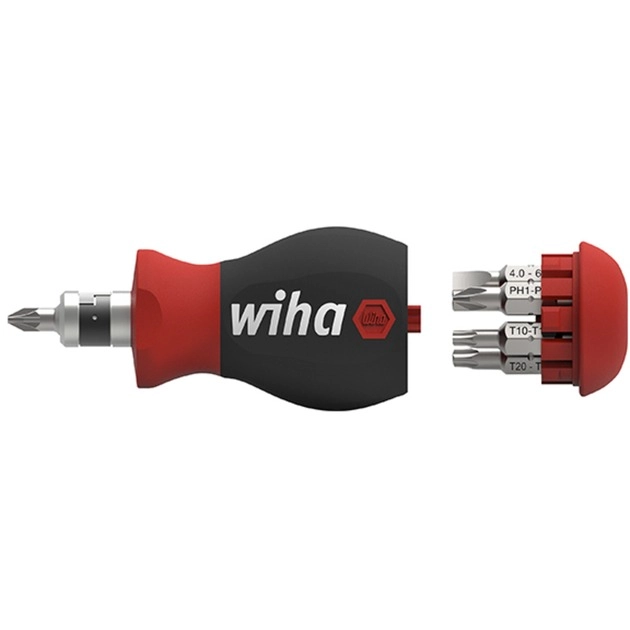 Wiha Stubby screwdriver 1/4" with bit