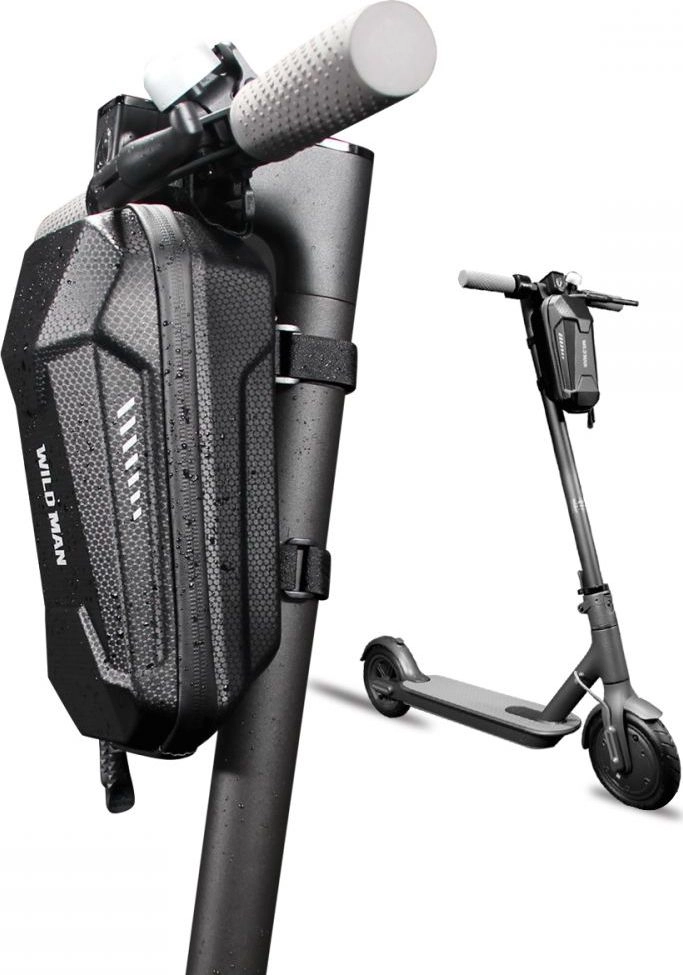 WildMan Sakwa Hardpouch Electric Scooter Black