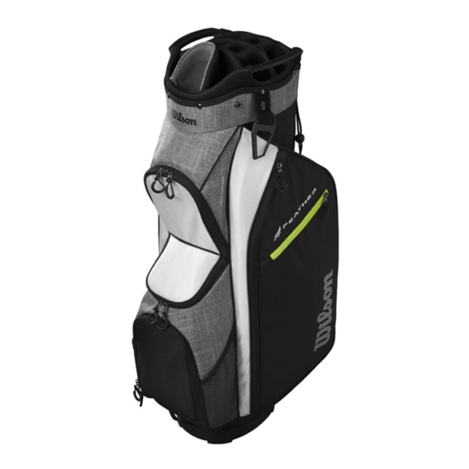 Wilson - Feather Cartbag – Black/Grey/White