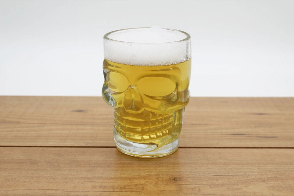 Winkee - Skull Beer Glass 16453