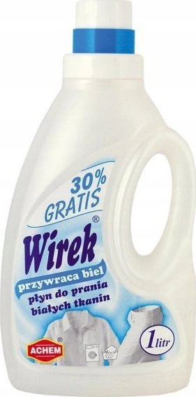 WIREK LIQUID D/PR 1L WHITE FABRICS