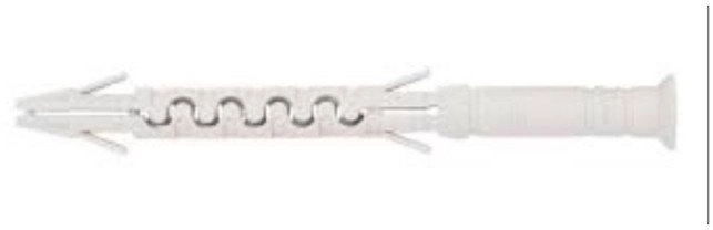 NYLON FRAME PLUG 8X100 W-KPR (50)