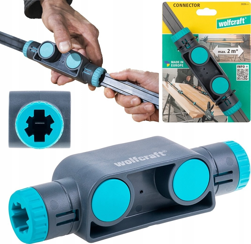 Wolfcraft Connecting adapter for one-handed clamps