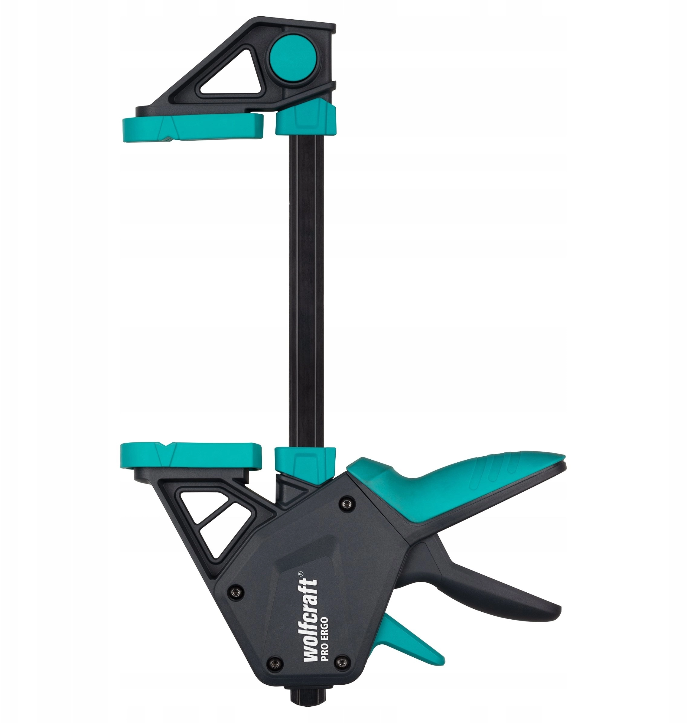 Wolfcraft PRO ERGO one-handed clamp 150