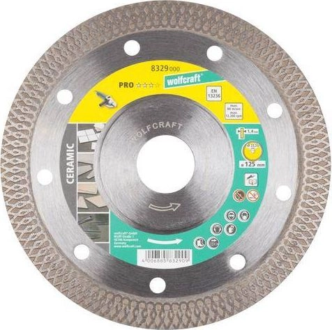 Wolfcraft TARCZA DIAMENTOWA DO PŁYTEK 125