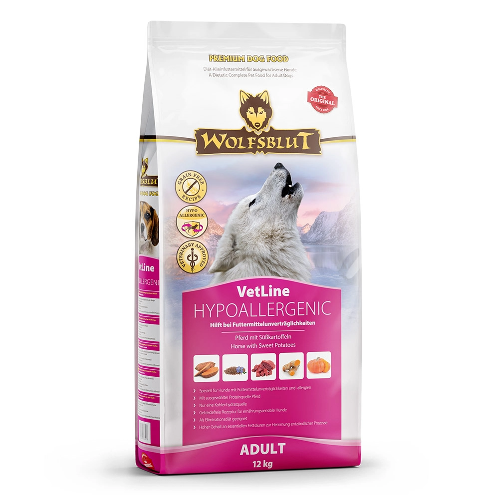 Wolfsblut VetLine Hypoallergenic 12 kg Adult