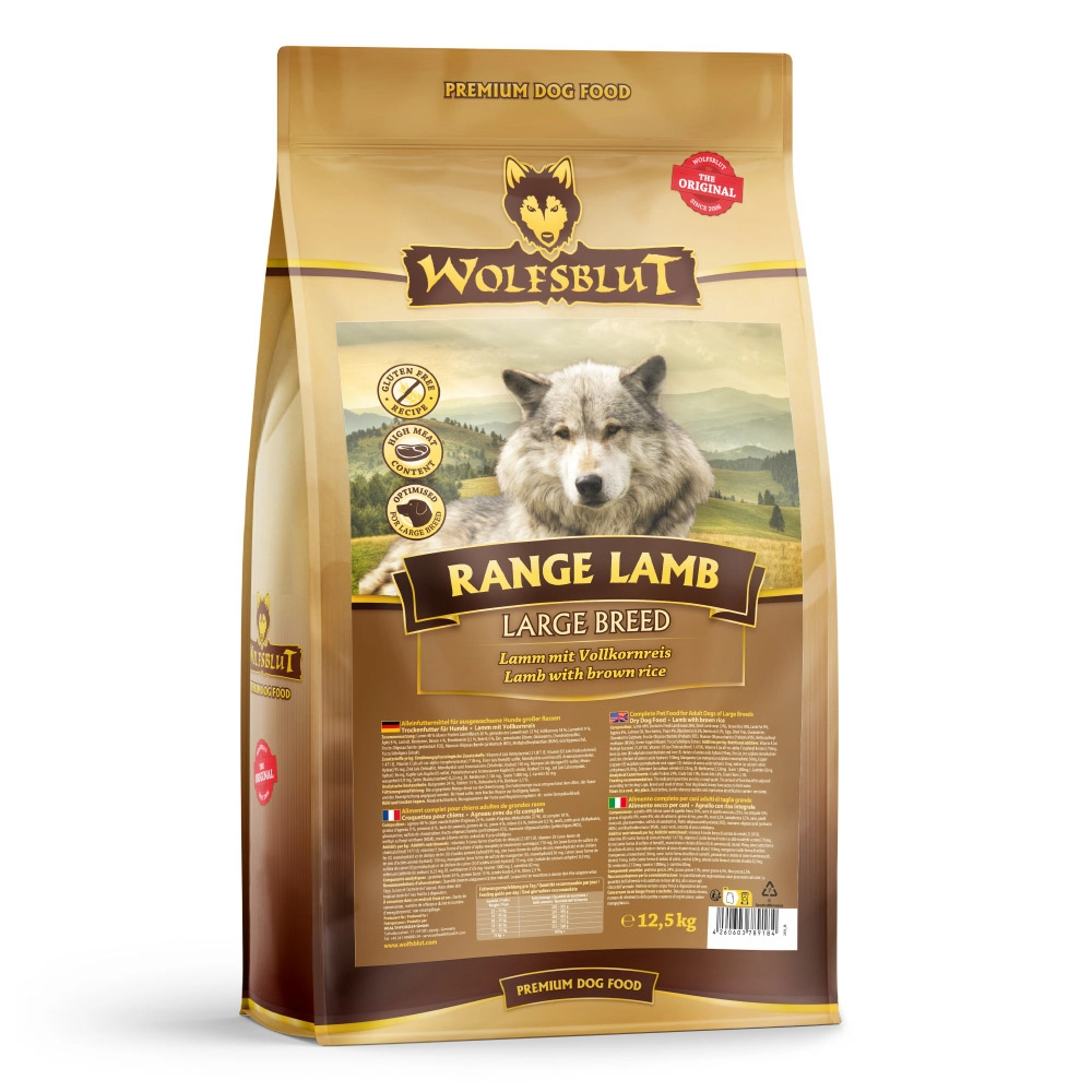 Wolfsblut Adult Large Breed Range Lamb