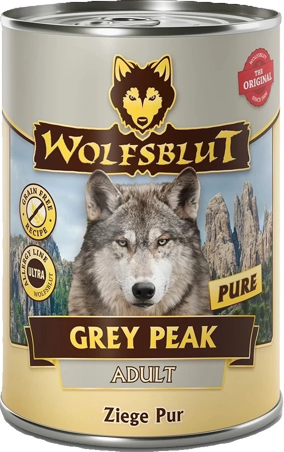 WOLFSBLUT DOG 395g puszka GREY PEAK