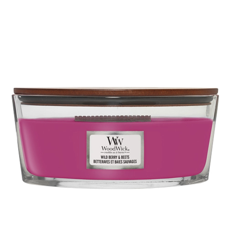 WoodWick Wild Berry  Beets wax candle