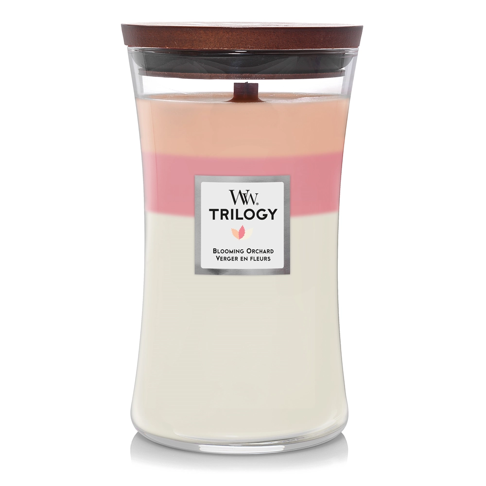 WoodWick Blooming Orchard Trilogy Large Jar