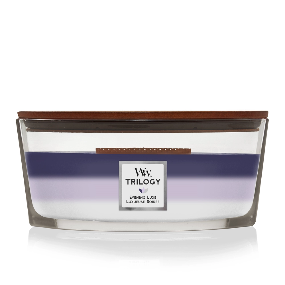 WoodWick Evening Luxe Trilogy wax candle