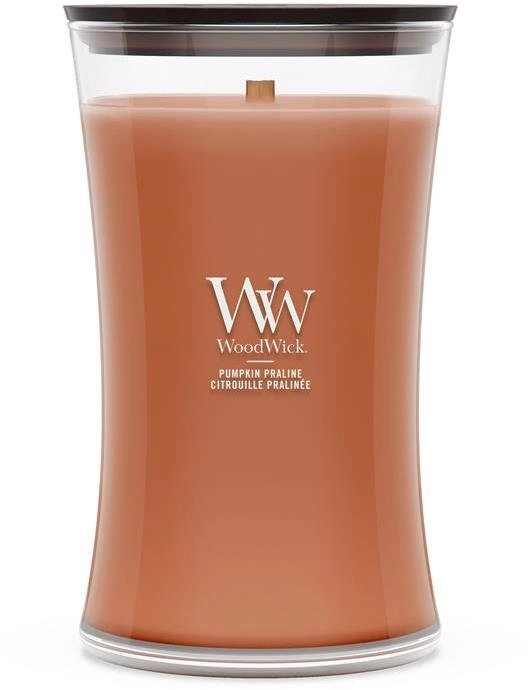 WoodWick Pumpkin Praline wax candle Cylinder