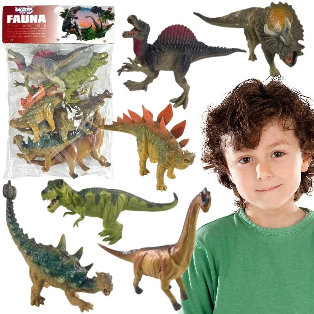WOOPIE Set Dinosaur Figures 6 pcs