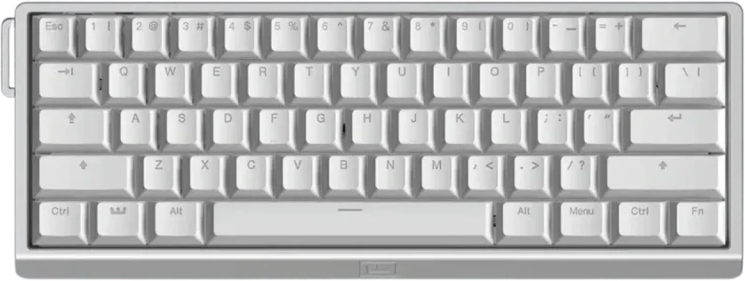 Wooting 60HE V2 Gaming Keyboard White