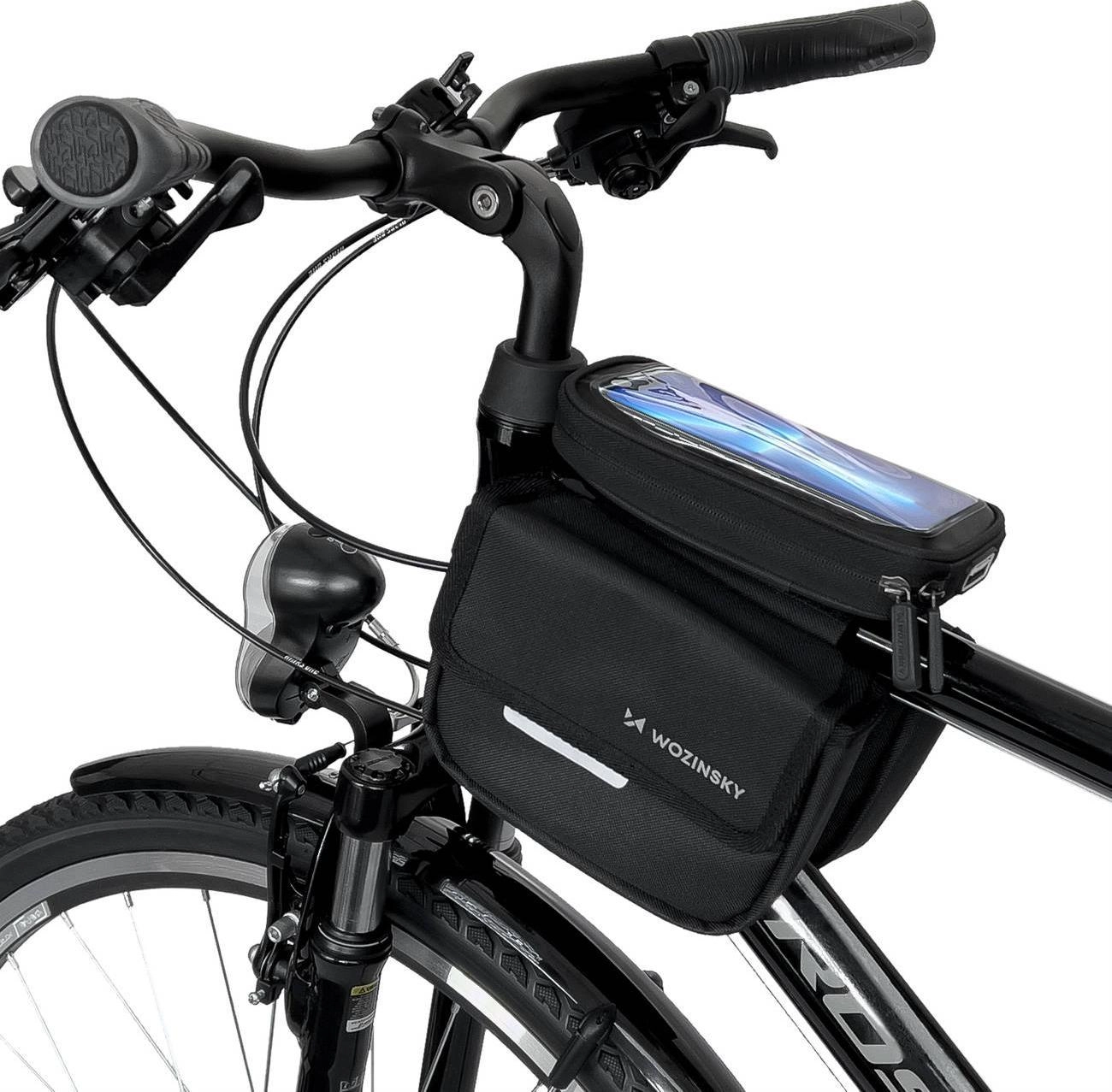Wozinsky bicycle frame bag bicycle pannier