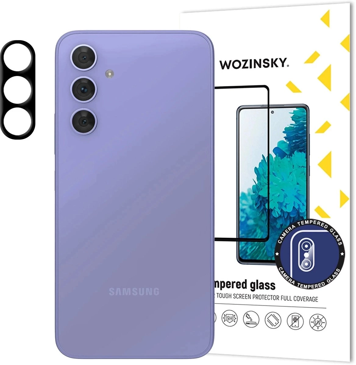 Wozinsky Full Camera Glass 9H tempered