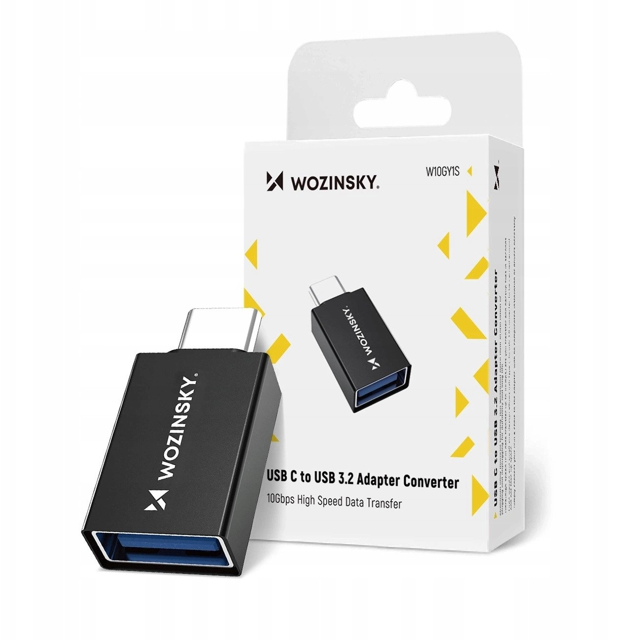 Wozinsky W10GY1S USB-C - USB-A 3
