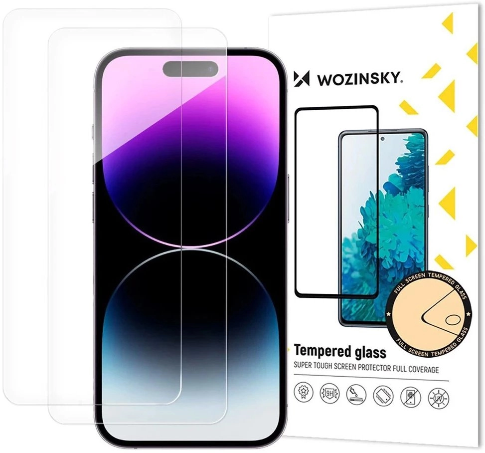 Set of 2 Wozinsky Tempered Glass