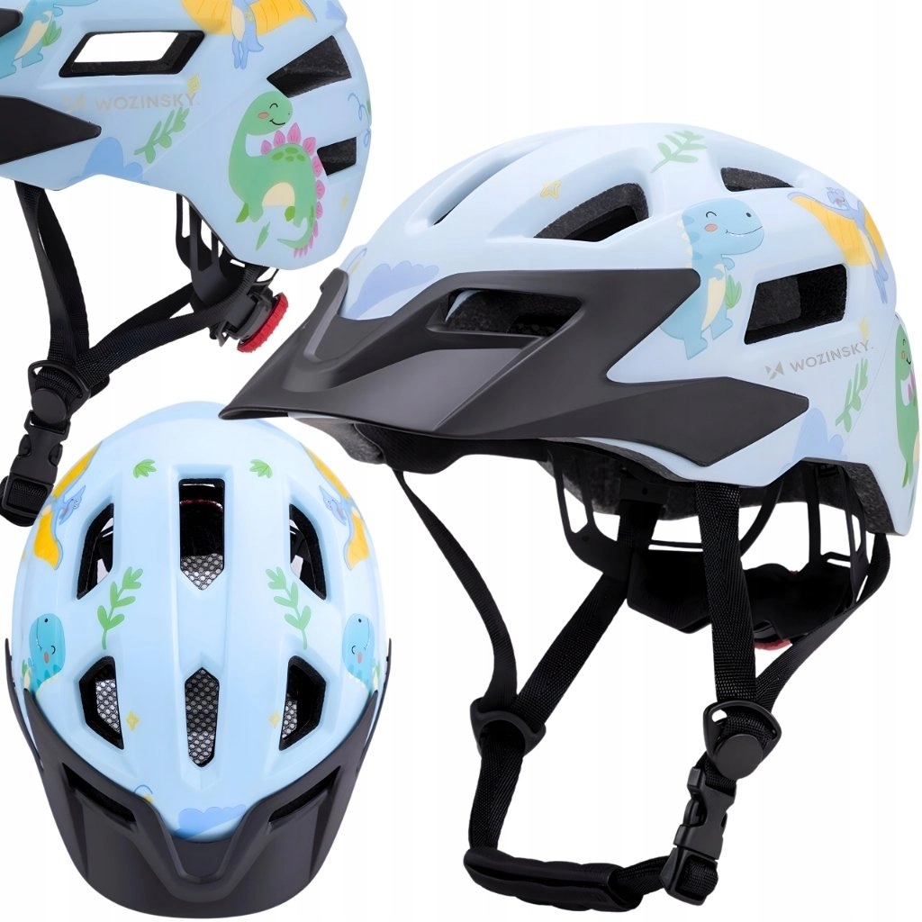 Kask rowerowy dziecięcy MTB Wozinsky  z