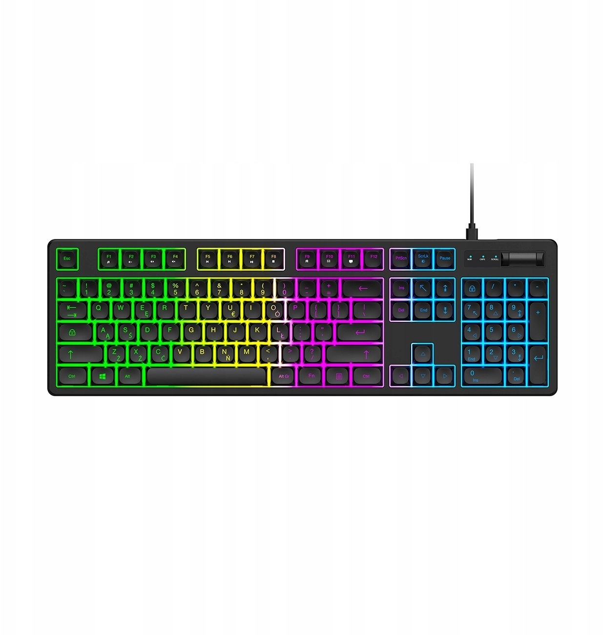 Wozinsky WKG-200 RGB Membrane Gaming Keyboard