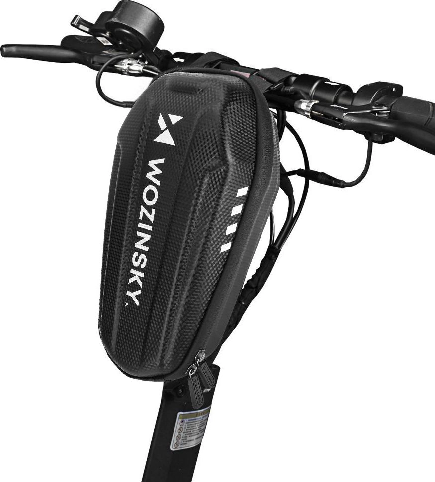 Wozinsky waterproof scooter handlebar bag scooter