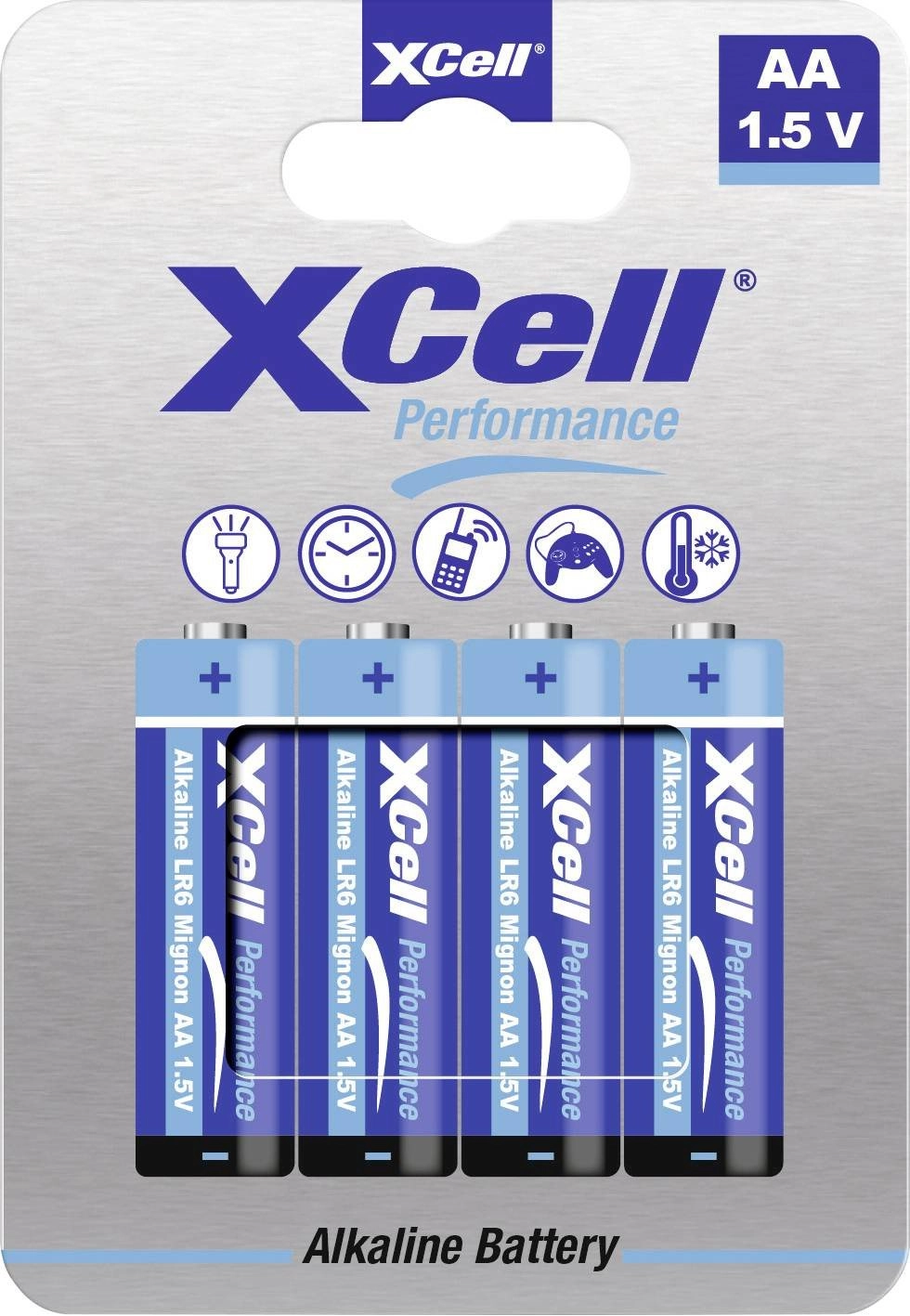 XCell Batterie Performance Alkaline LR6 Mignon
