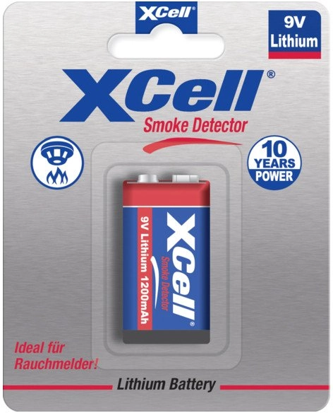 XCell Batterie X9V-B 9V Block 1200mAh