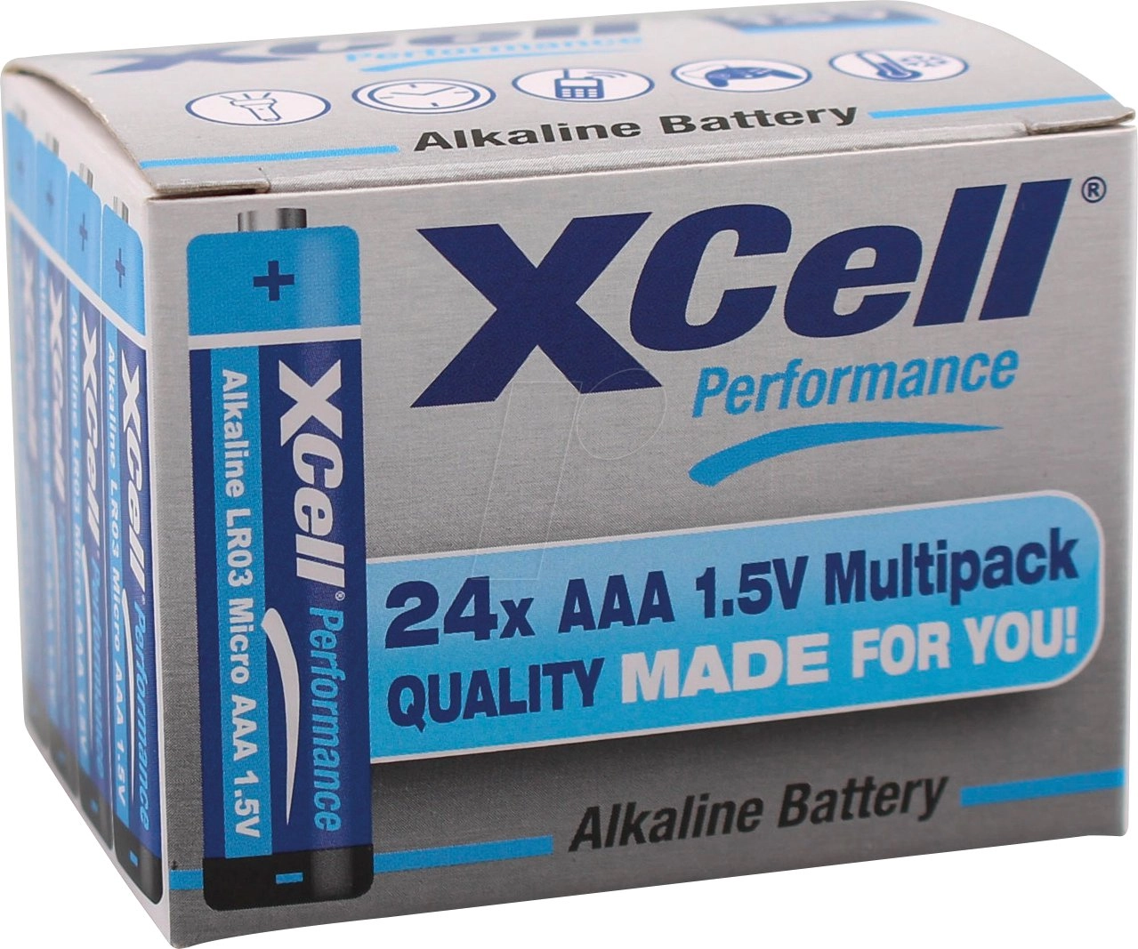 XCell Batterie Performance LR03 Micro AAA