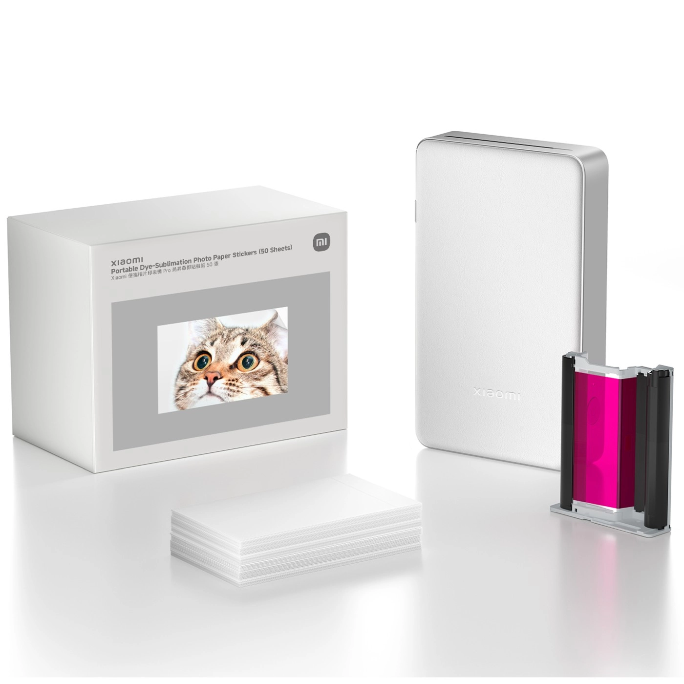XIAOMI PORTABLE DYE-SUBLIMATION PHOTO PAPER STICKERS