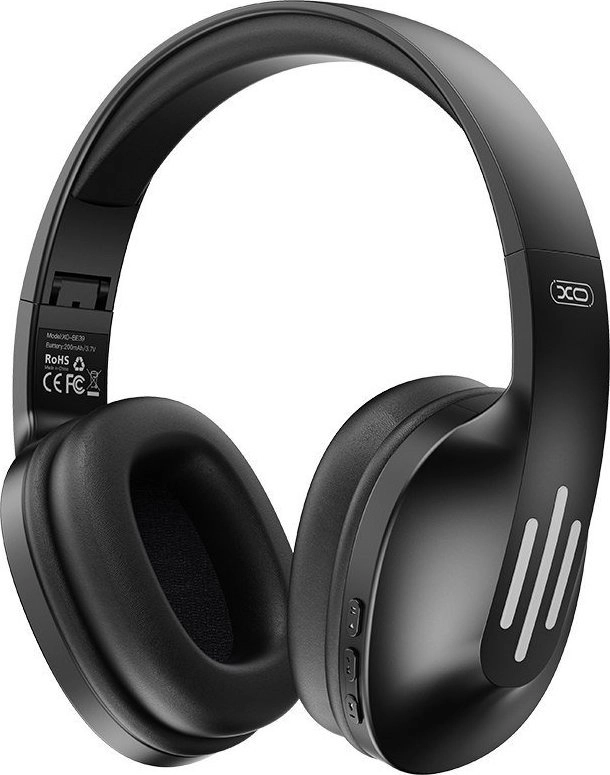 XO Bluetooth headphones BE39 black BE39