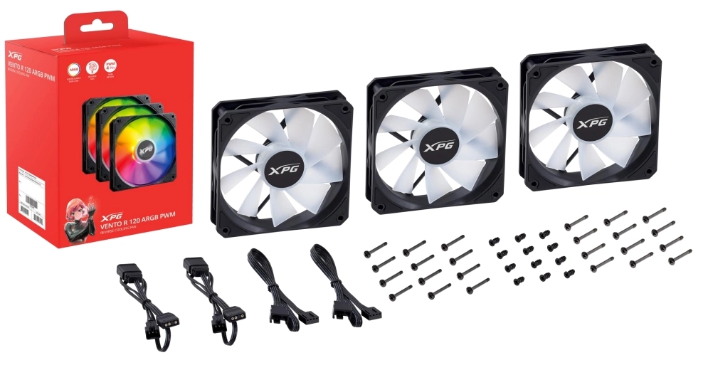 XPG VENTO 120 ARGB PWM (pack