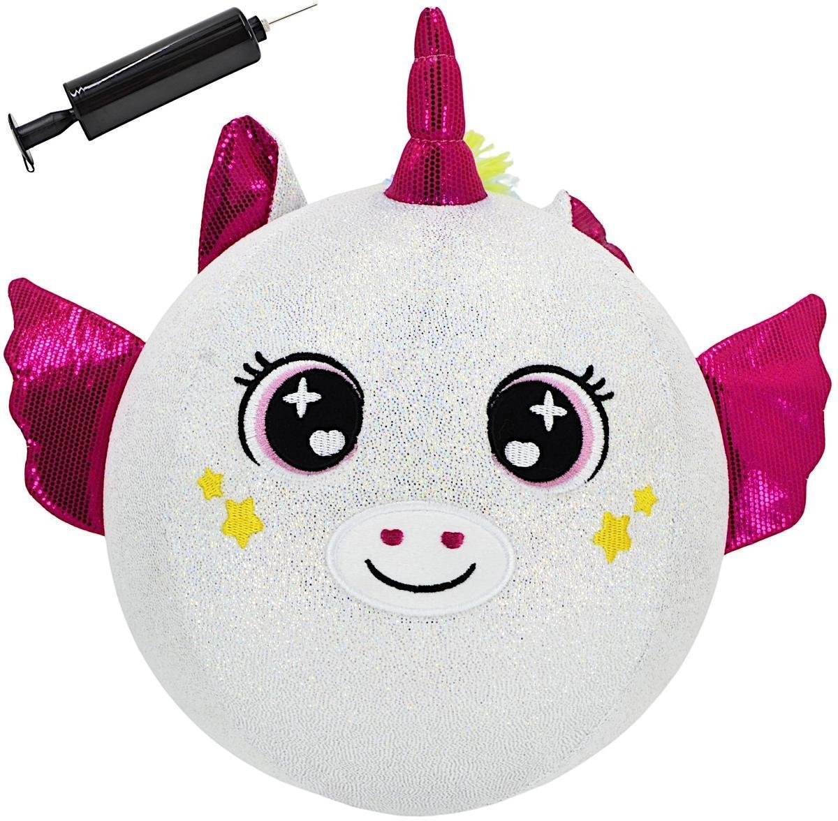 XQMax EMOJI BALL 23CM UNICORN WHITE