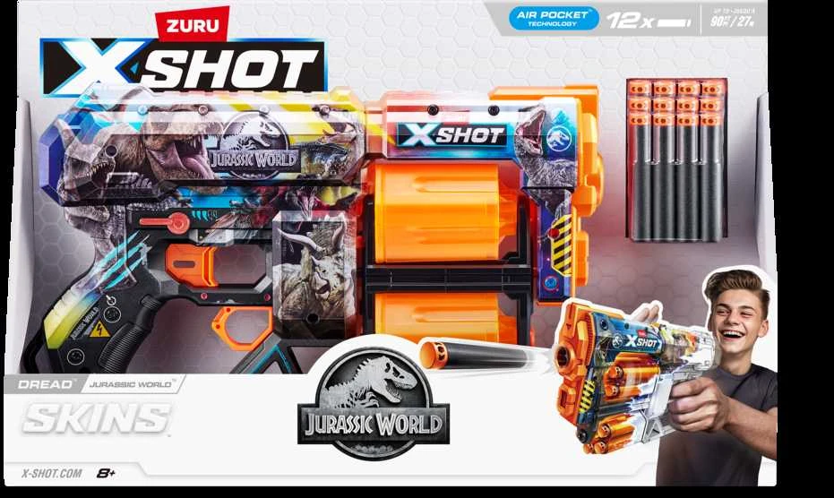XSHOT žaislinis šautuvas Dread Skins Jurassic