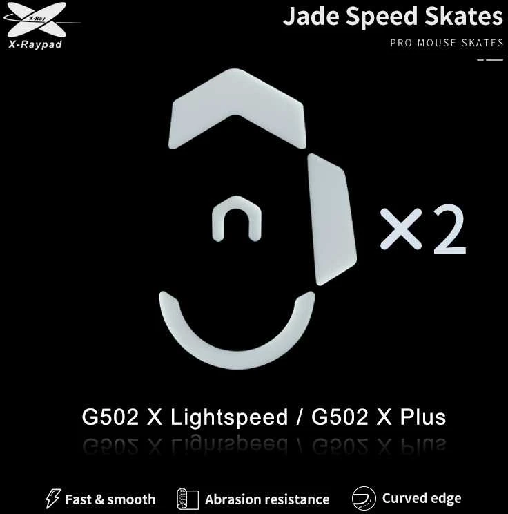 X-Raypad Jade Skates Logitech G502 X