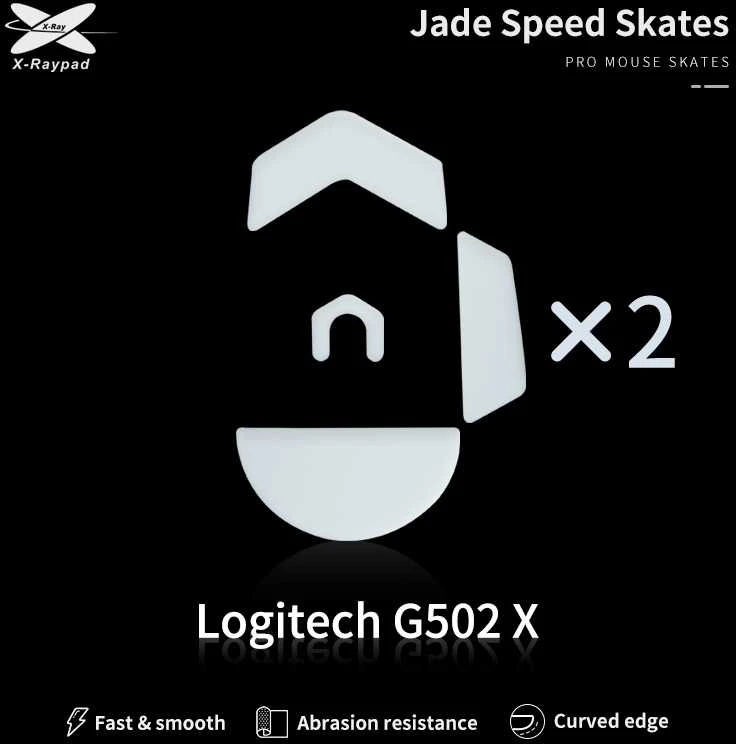 X-Raypad Jade Skates Logitech G502 X
