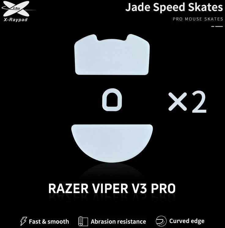 X-Raypad Jade Skates Razer Deathadder V3