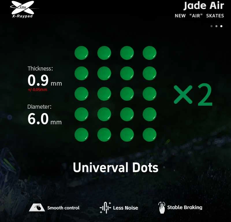 X-raypad Jade Air DIY Skates Universal