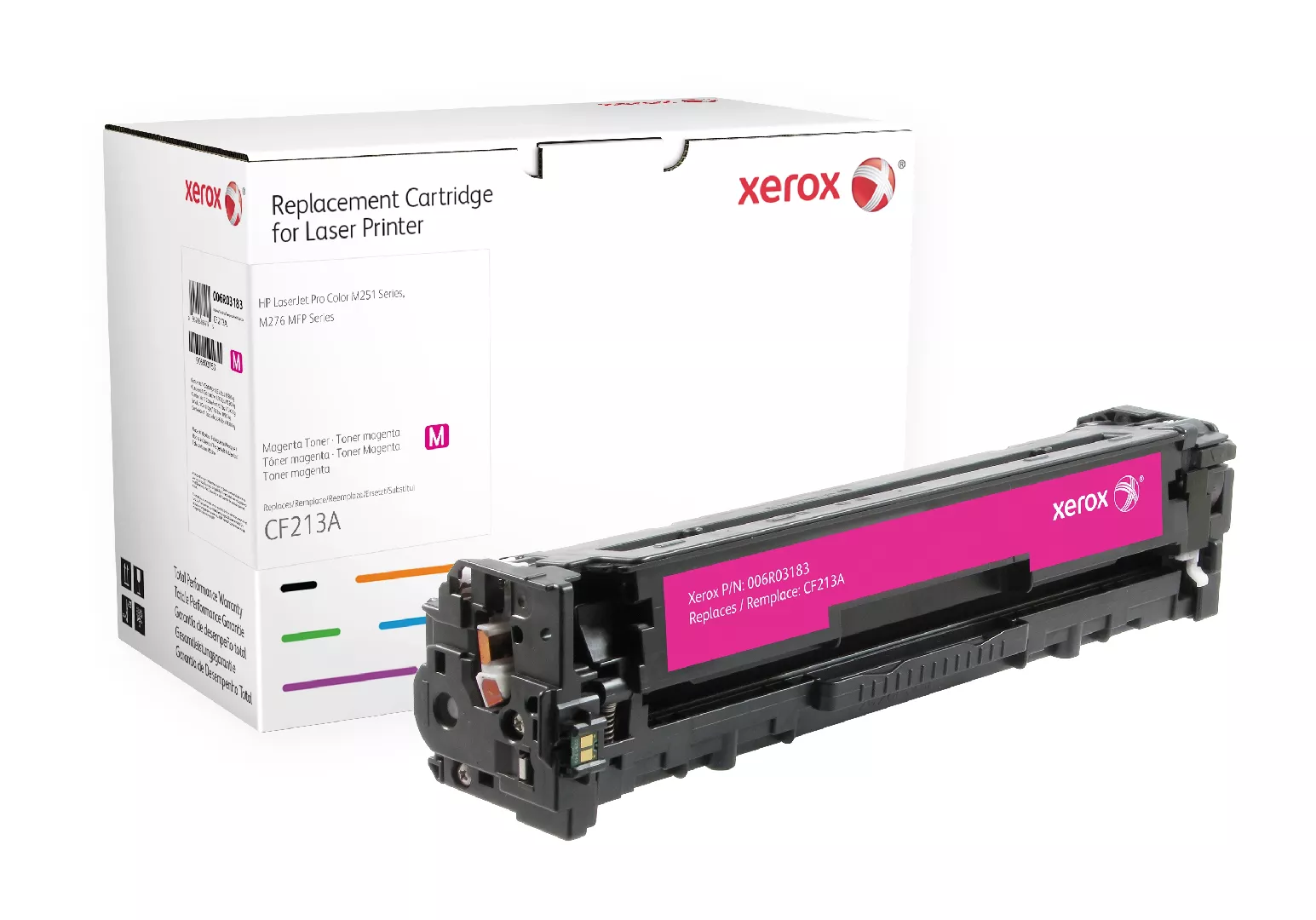 Xerox Magenta toner cartridge. Equivalent to